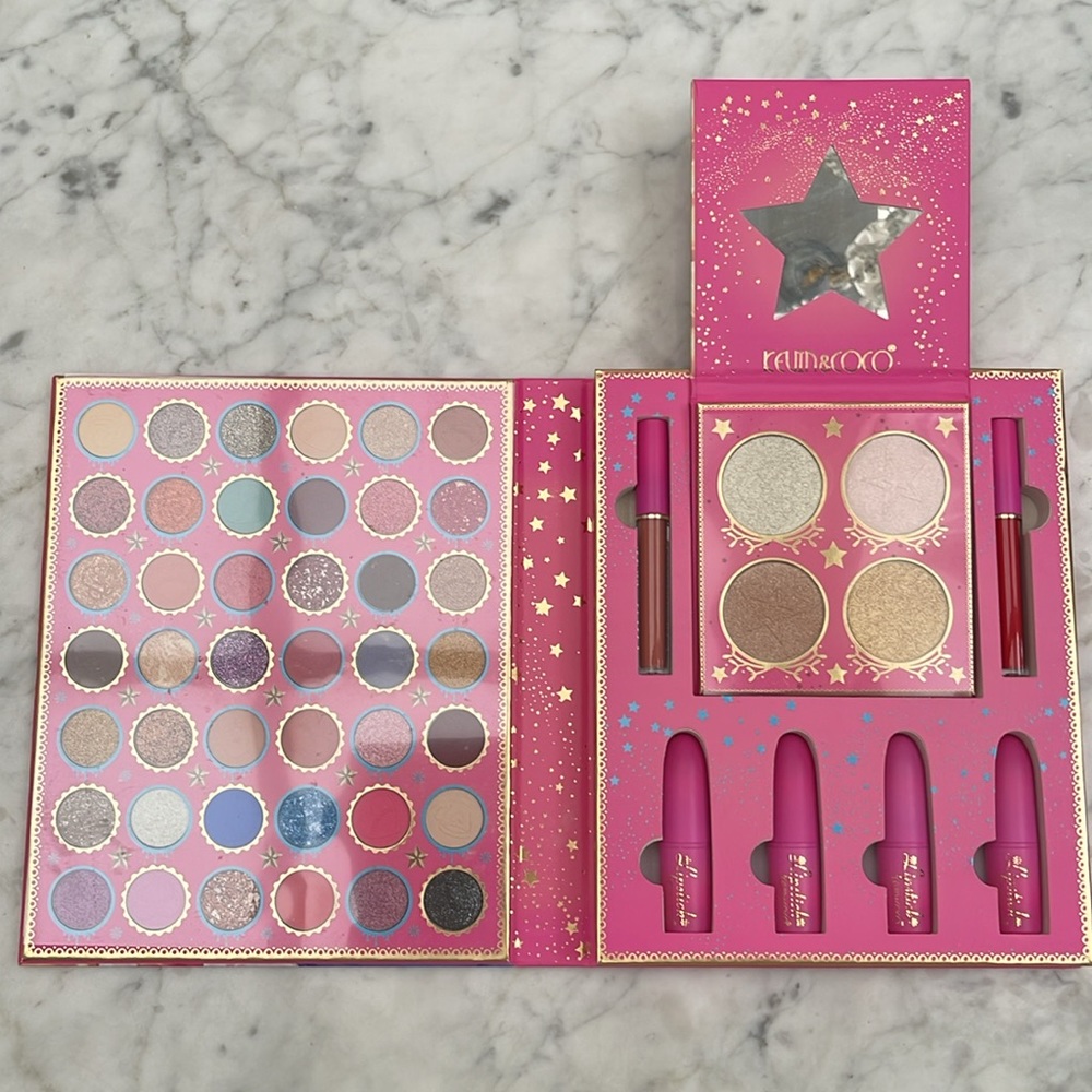Kevia & Coco 46 color eyeshadow/makeup large set - Picture 4 of 7
